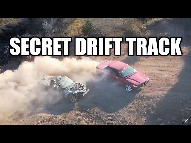 Visiting the newest SECRET DRIFT TRACK!