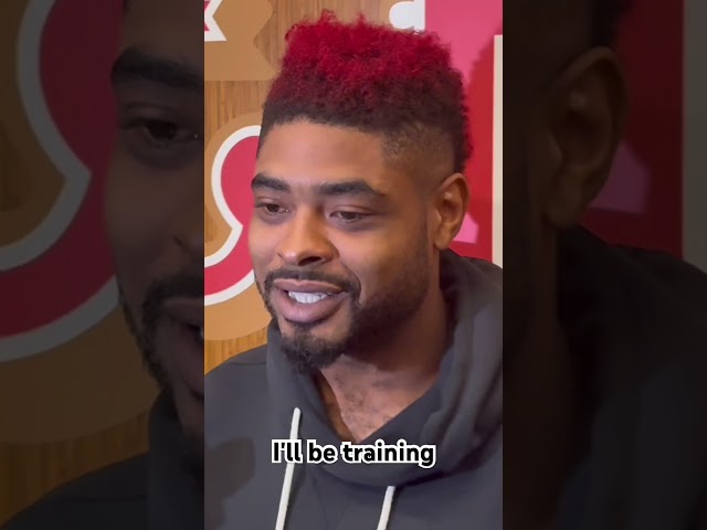 Jauan Jennings tears up as his time with the #49ers likely comes to an end.