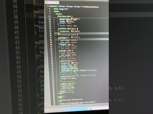 API Powered User Directory