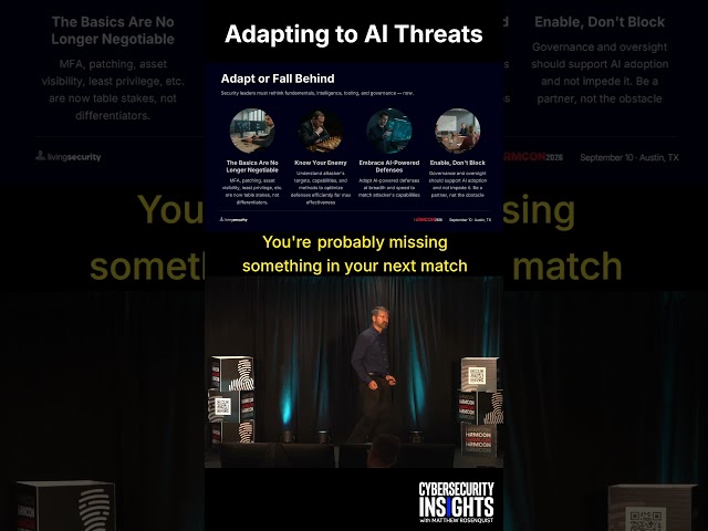 We Must Know Our Enemy in #Cybersecurity