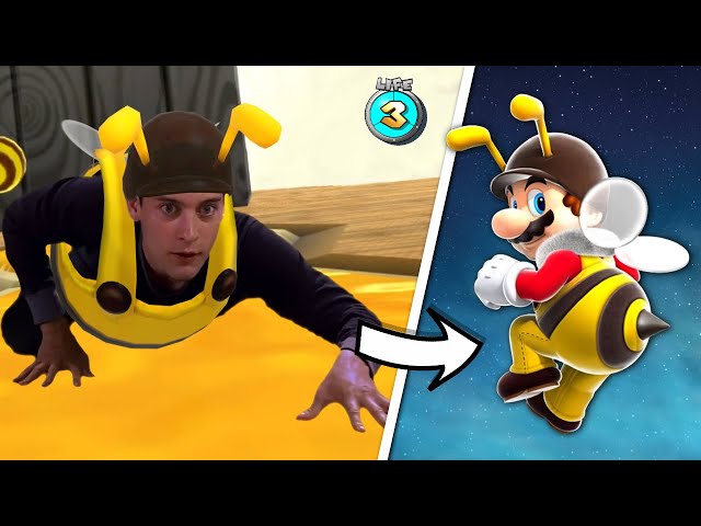 tobey maguire in mario galaxy