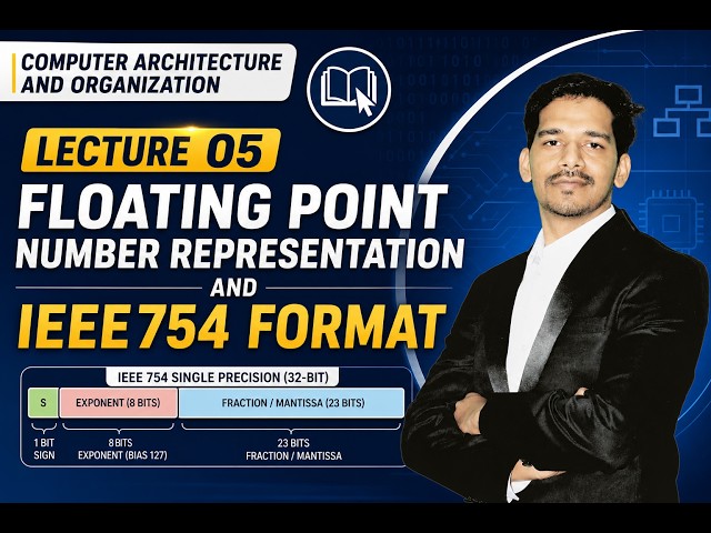 L05 Floating Point Numbers Representation | CAO Unit 01