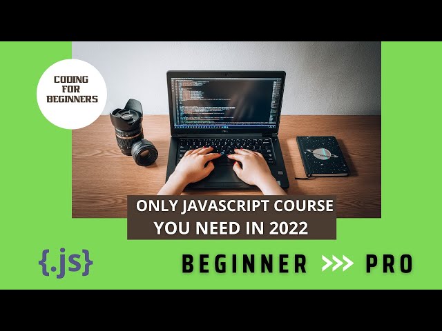 The Only modern JavaScript Course To Start Programming. Learn And Master all Modern ES6+ Features.