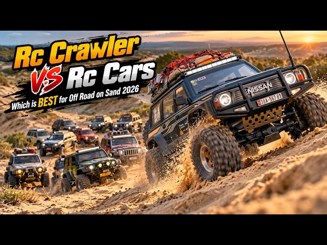 Rc Crawler VS Rc Cars Which is BEST for Off Road on Sand 2026