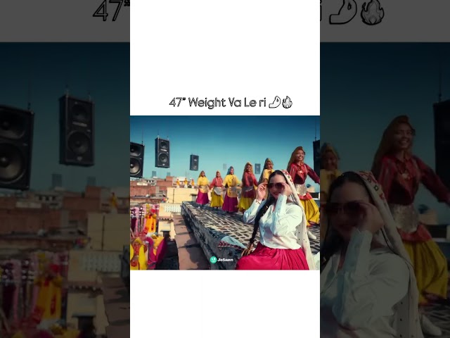 47" Weight va Le ri..😎 | Kamar Hilawe | Haryanvi Desi Vibe | #shorts #haryanvisong