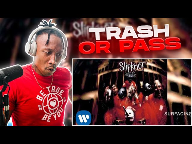 First REACTION to " Rock Music" Slipknot ( Surfacing )