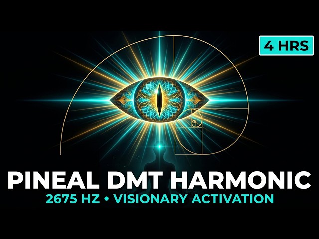 The Pineal DMT Harmonic | 2675 Hz Spontaneous Visionary Activation (4 Hours)