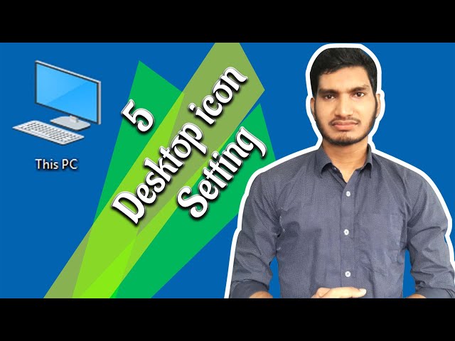 Desktop icon customization || Desktop Icon Setting || A Series Tech