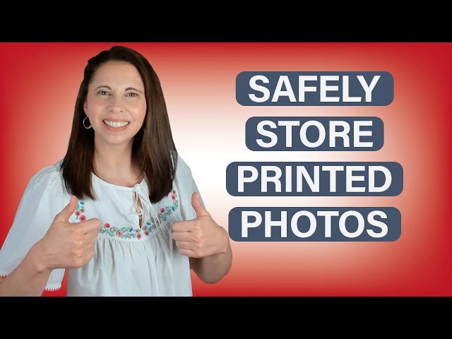 Top tips for printed photo storage | Photo Archiving