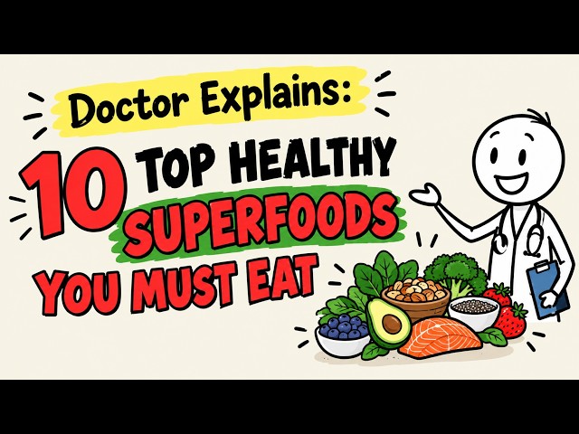 Doctor Explains 10 Top Healthy Superfoods You Must Eat