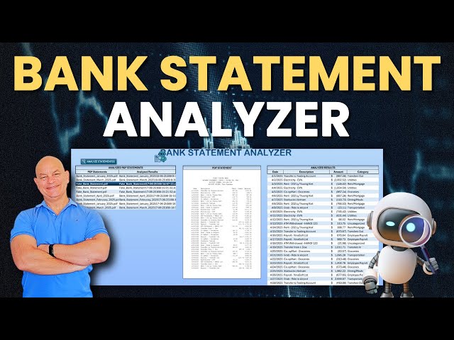 STOP Wasting Hours On Bank Statements — This Free AI Excel Tool Does It All