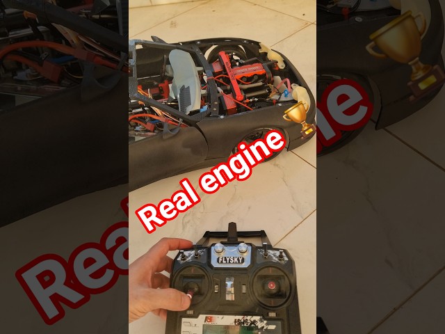 1: 8 scale rc car with engine