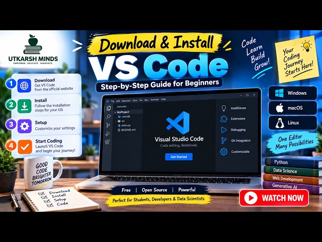 How to Download & Install VS Code