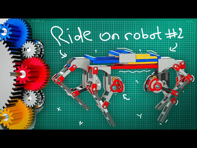 Building a Quadruped I can Ride on - Gearbox development