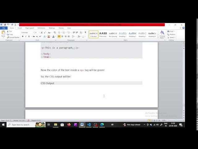 web design class css art  template and saas introduction 26 sept 2026