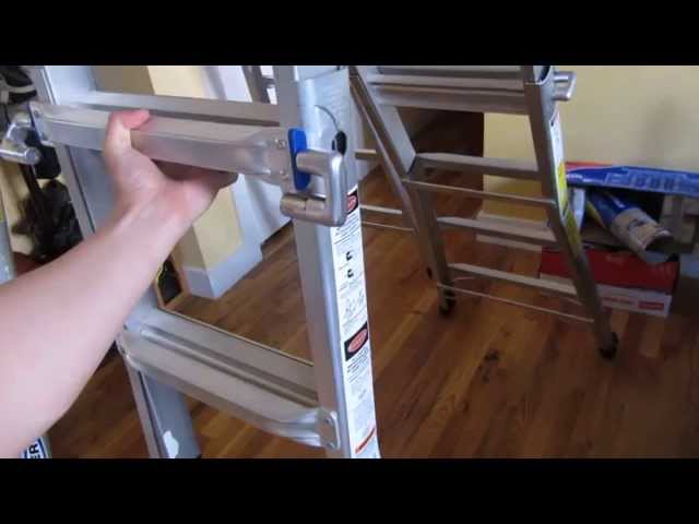 Werner MT-22 and MT-17 Ladder (Safety Don't Lose a Finger)