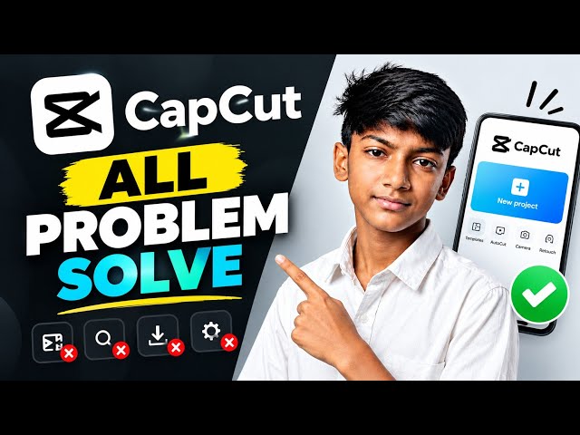 CapCut All Problems Solved 🔥 | Tech Rox 