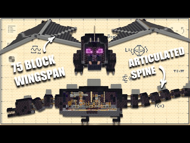 I built a GIANT MECHANICAL Ender Dragon with Create Aeronautics!