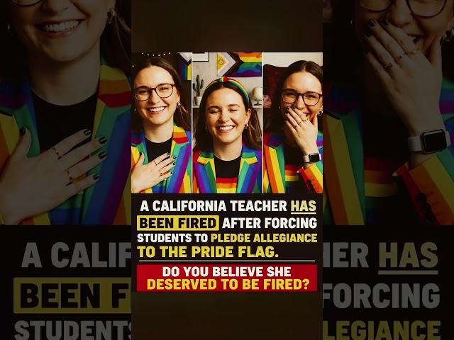 California Teacher Removed After Pride Flag Pledge Controversy | What Really Happened?