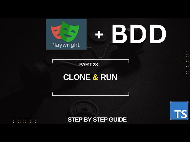 How to Clone & Setup Playwright BDD Framework on Your Machine