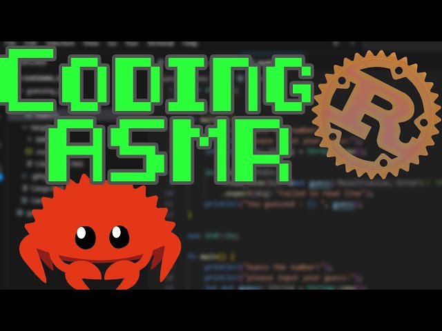 Coding and chilling 😴🐱‍🐉🦀 - ASMR coding rust ep 1