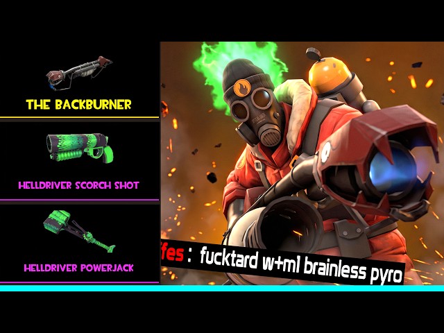 Backburner Pyro vs Tryhards - Absolute Chaos 🔥 | TF2 Gameplay 2026 [4K]