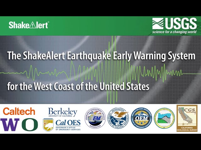 ShakeAlert—Earthquake Early Warning System for the West Coast of the U.S. (2020)