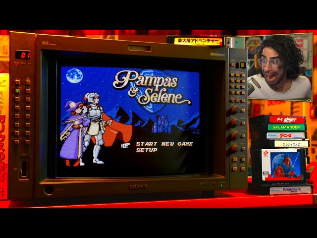 Pampas & Selene on an MSX2