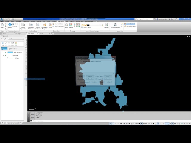 Introduction to the AutoCAD Map 3D Toolset