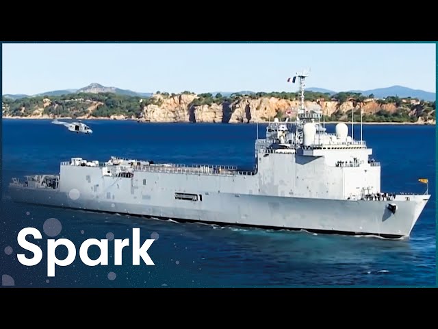 The Gigantic French Navy Ship Built For Warfare | Extreme Constructions | Spark