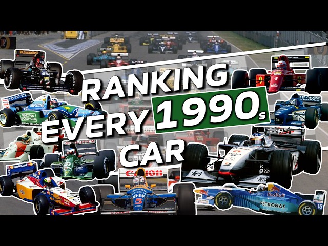 Ranking EVERY F1 Car of the 1990s!
