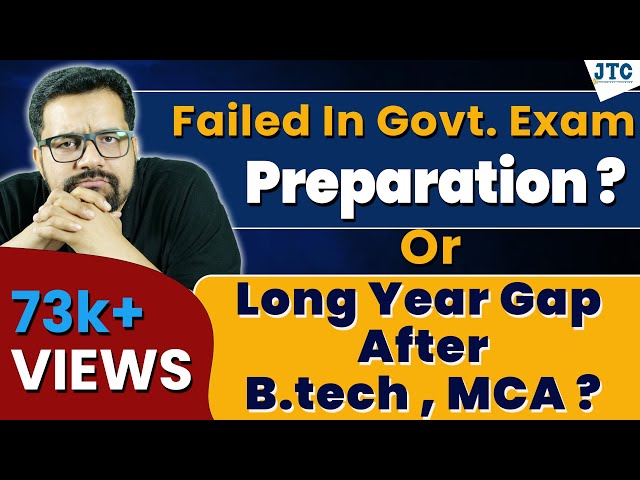 HINDI - Year Gap in your Resume Due to Govt. JOB Preparation | Family Business  ? Fix it Now..