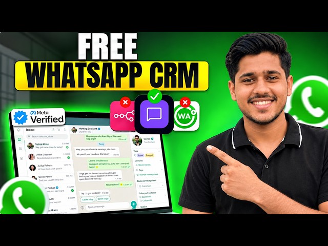 Build FREE WhatsApp CRM & Automation Server | Build & Connect Self-Host + Vercel Deployment ($0/M...