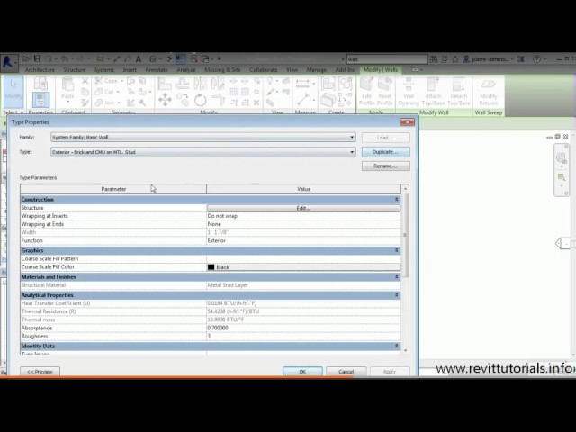 Revit Architecture Tutorials for beginners #3 - Exploring Interface