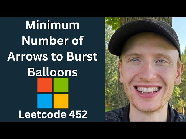 Minimum Number of Arrows to Burst Balloons - LeetCode 452 - Intervals (Python)