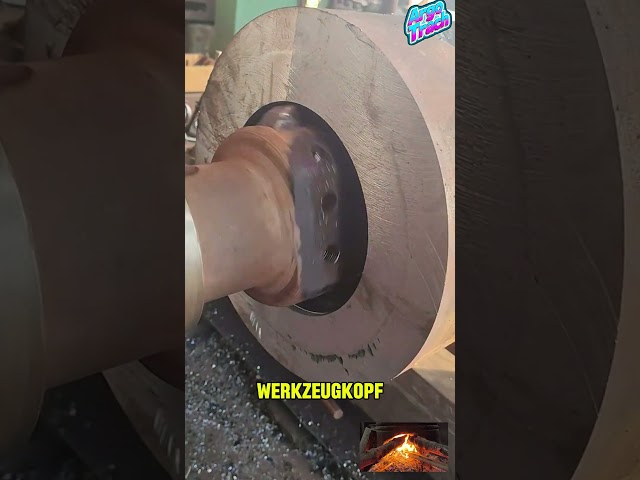 How to Precision-Bore Massive Steel Cylinders? The Secret of Boring Mills! ⚙️