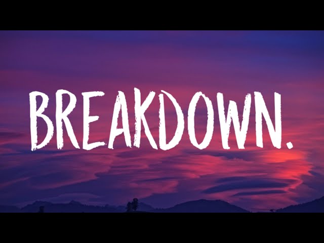 YUNGBLUD - breakdown. (Lyrics)