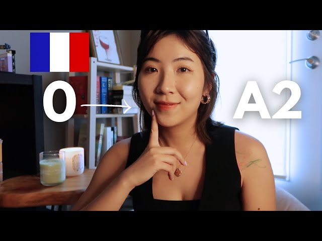 How to reach French A2 in a month and pass DELF exam (self study tips)
