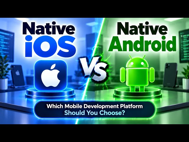 Native iOS vs Native Android | Which Mobile Development Platform Should You Choose? | Uplatz