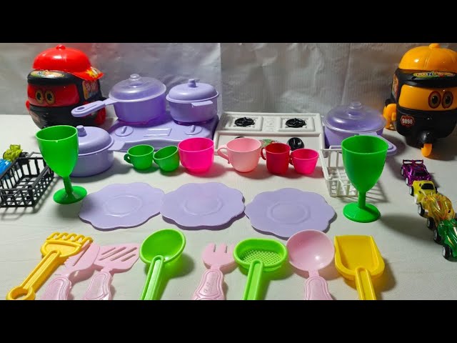 4 Minutes Kitchen Play & Racing Cars Fun Challenge | Toys for 13+ Kids Review