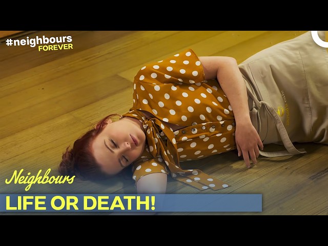 David and Kyle Find Nicolette Unconscious in the Cafe! | S36 E8522 | Neighbours (2020)