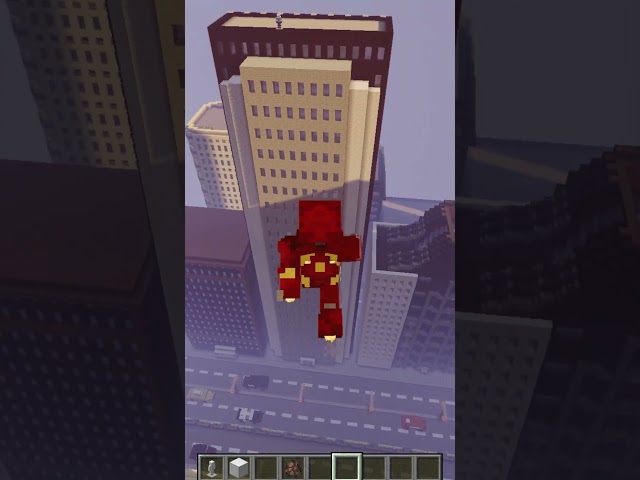 Minecraft Fisk SuperHeroes Iron Man is Awesome!