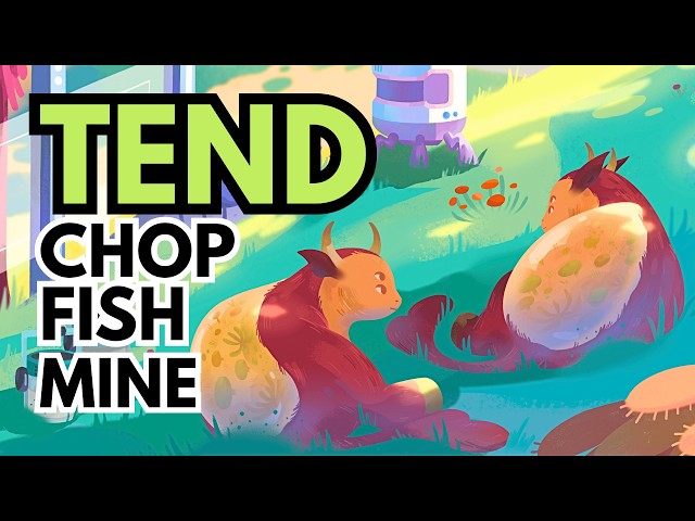 Tend | Solo Board Game Tutorial and Full Playthrough (Review copy provided)