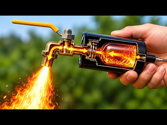 An invention that astonishes the whole world! I Made a DIY 3-in-1 Stove from an Old Oil Filter