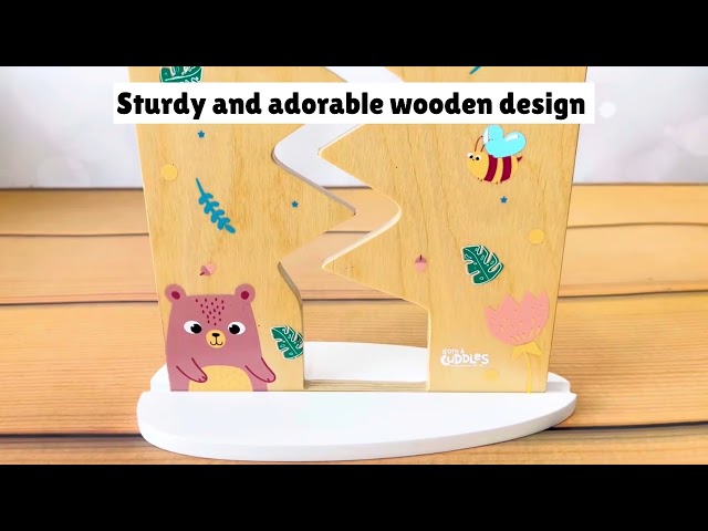 Ball tracker #forkids #woodentoys #kidscreativity #balltarcker #forgifts #shorts