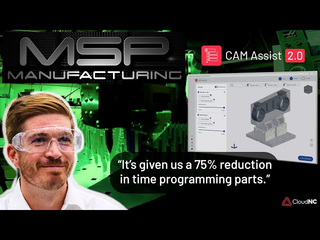 We reduced CAM programming time by 75% with AI!
