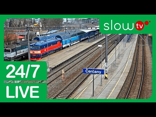 🟢 Premium Livestream: Trains in Čerčany | 24/7 LIVE