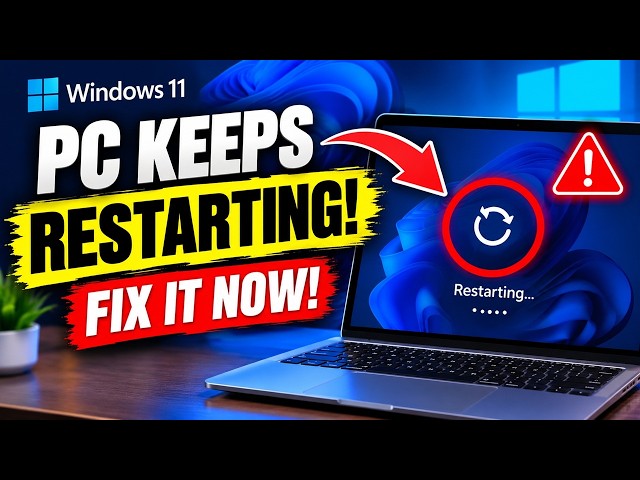 Computer Keeps Restarting Randomly? How to Fix It on Windows 11
