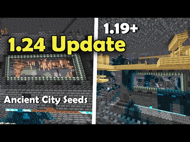 Minecraft - Best Ancient City Seeds  - Java 1.24 update