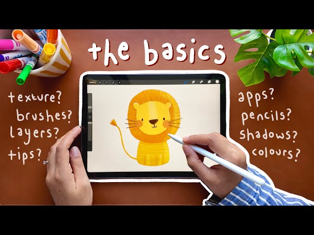 Digital art for beginners 🍃 the basics! How to get started + step-by-step Procreate tutorial